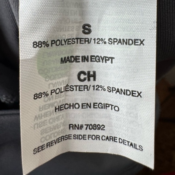 NWT LAYER 8 PHOENIX RISING LEGGINGS WOMEN'S S CAPRI YOGA CUTOUTS GRAY - Picture 4 of 10